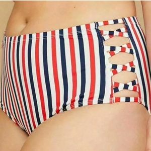 CACIQUE SWIM  Stars &Stripes Bikini Bottom…